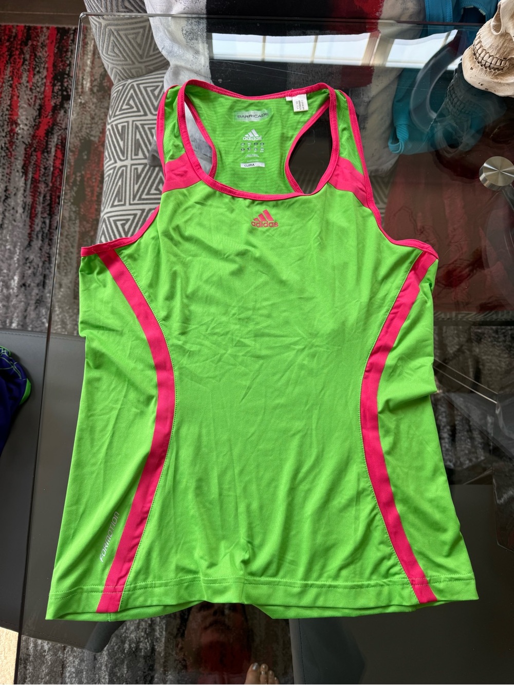 Adidas Barricade Formotion/Climalite Tennis Tank Top